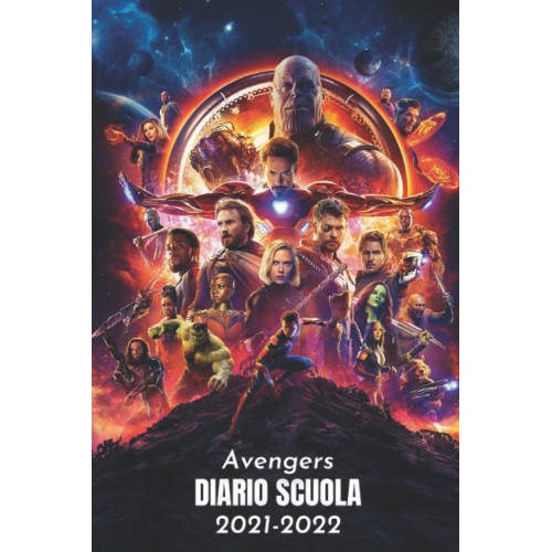 Diario Scuola Avengers: Super Hero, 2022