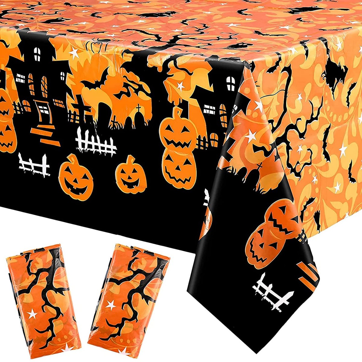 Set da 2 Tovaglie tema Halloween in PVC
