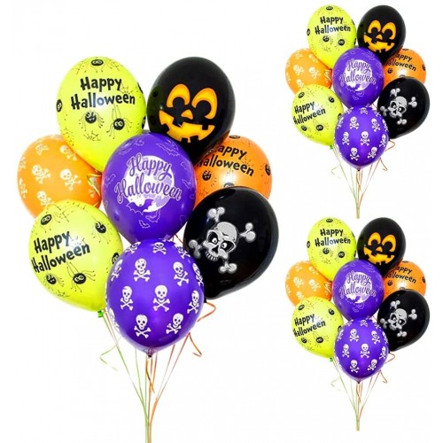 Set da 35 Palloncini Halloween party, per feste a tema