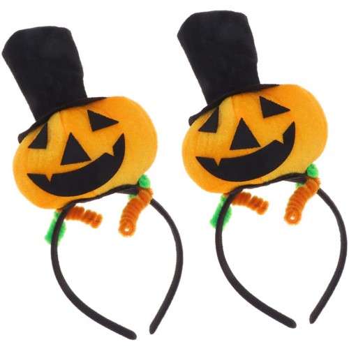 cerchietto con zucca HALLOWEEN pumpkin accessori decorazioni travestimento 26270 