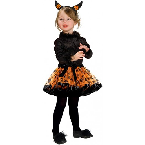 Costume Halloween per bambine, con tutù, originale