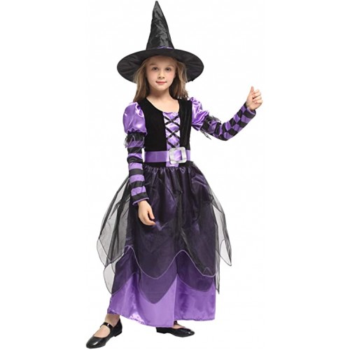 Costume da Strega per bambine - Halloween party