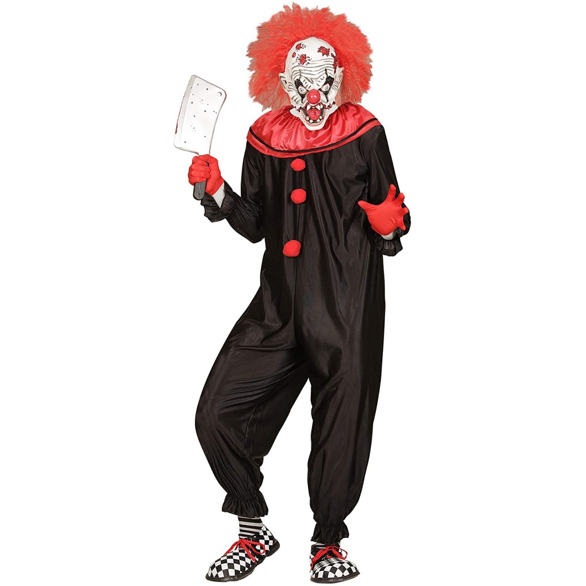 Costume Killer Clown per adulti Hit, per Halloween. 