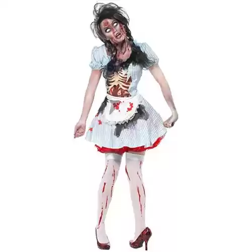 Costume da Zombie Horror, per adulti, realistico