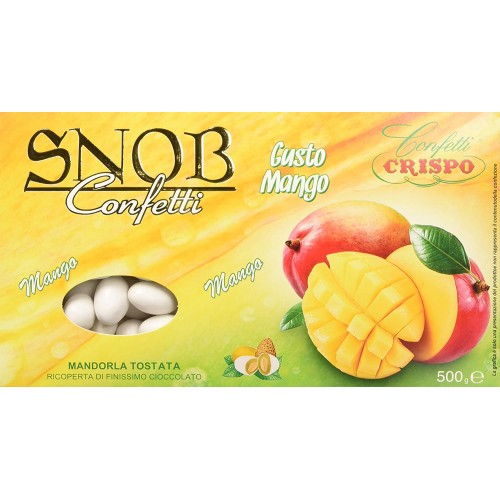 Confetti Snob al Mango Crispo, set da 4 confezioni da 500 gr