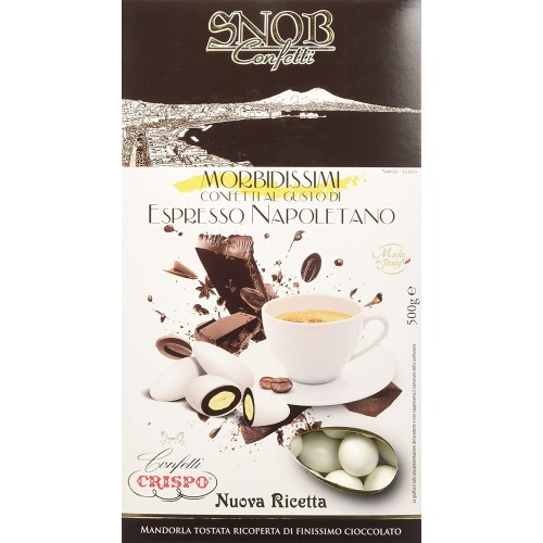 Confetti Snob Crispo al Caffè Espresso, 4 confezioni da 500 gr