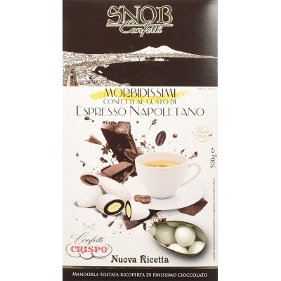 Confetti Snob Crispo al Caffè Espresso, 4 confezioni da 500 gr