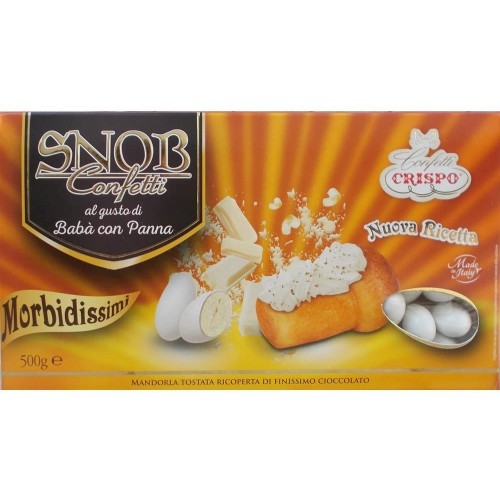 Confetti Crispo Snob gusto Babà e Panna, da 500gr