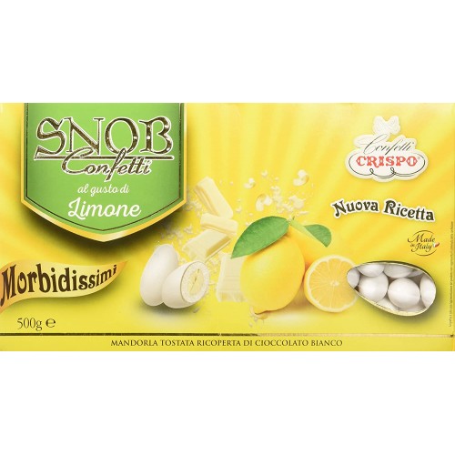 Kit con 4 conf. confetti Snob Limone Crispo, da 500 g [2 kg]