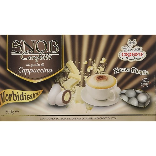 Confetti Snob gusto cappuccino Crispo, 4 confezioni da 500gr (2 kg)