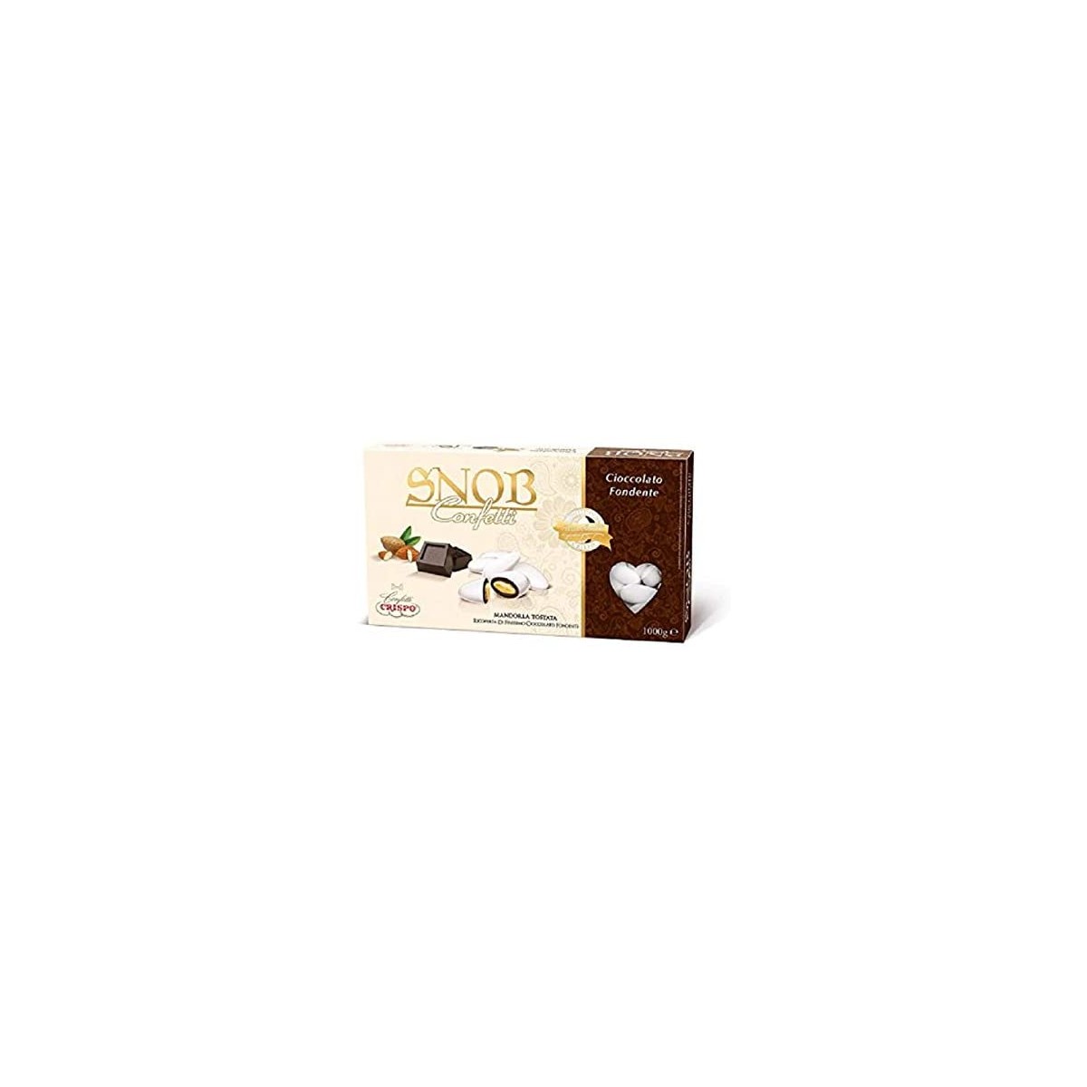 Kit da 3 conf. Crispo Confetti Snob al Cioccolato Fondente
