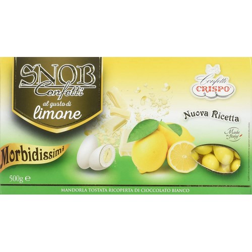 Confetti Crispo Snob Limone, 4 conf. da 500 gr