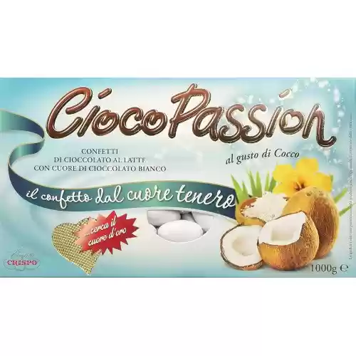 Confetti Crispo CiocoPassion al Cocco, 1kg - Made in Italy