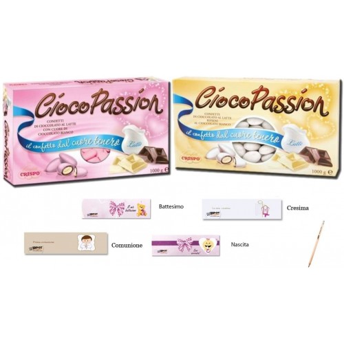 Confetti Ciocopassion rosa Crispo - 2 kg