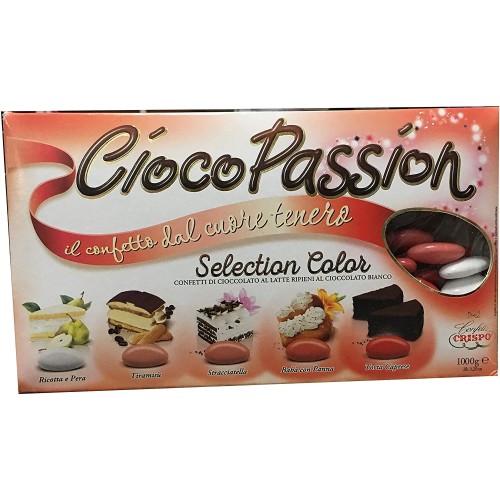 Confetti Crispo Ciocopassion Slection color rossi, 1 kg