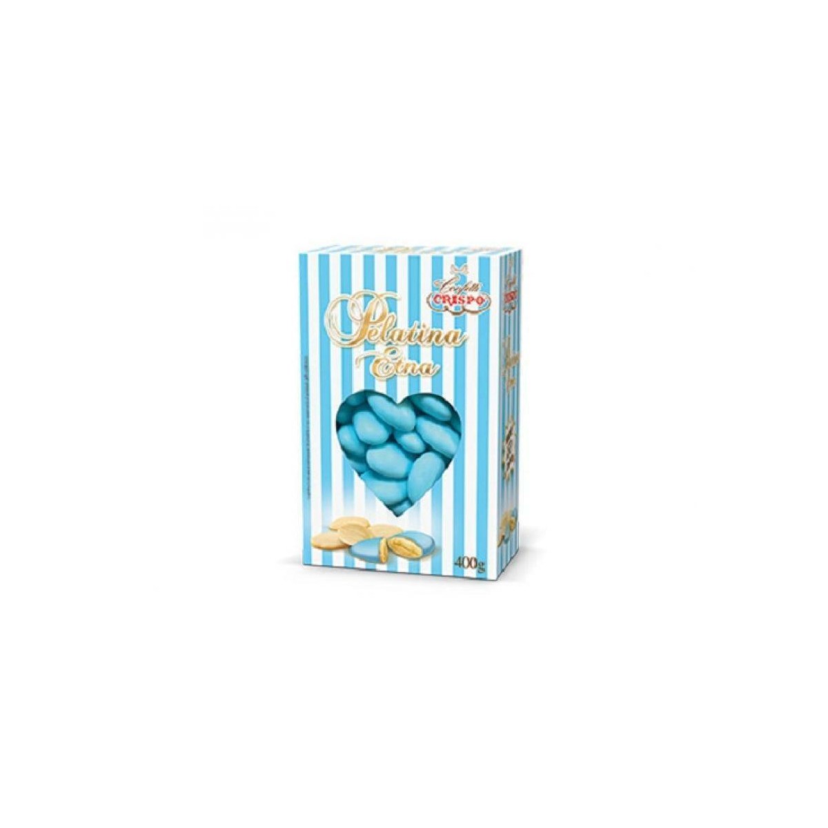Confetti Pelatina Etna, celesti, crispo, da 400 gr
