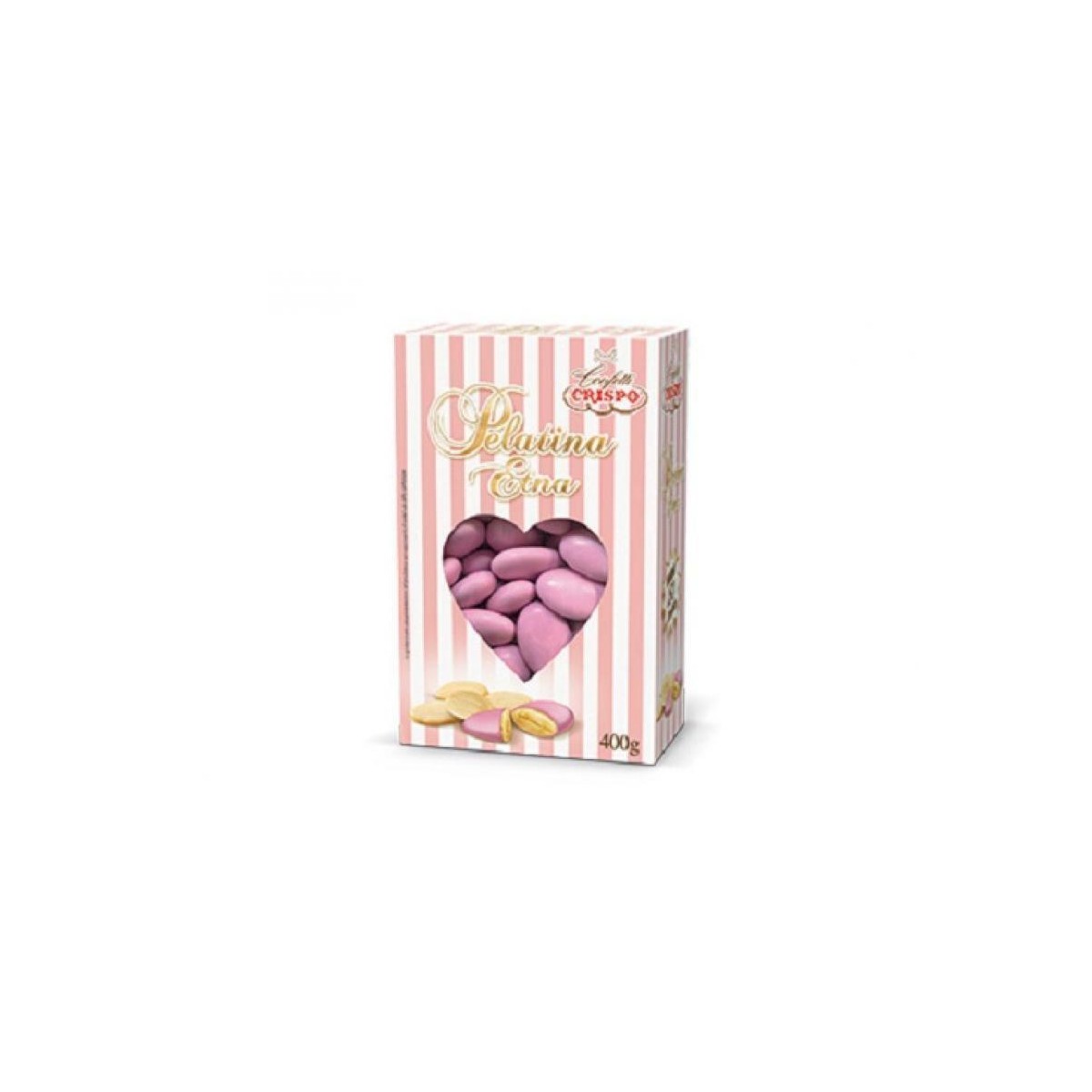Confetti rosa Crispo, Pelatina Etna, 400gr