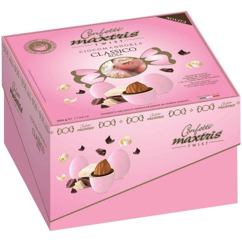 Confetti Dolce Evento Twist, rosa, Maxtris, da 500gr