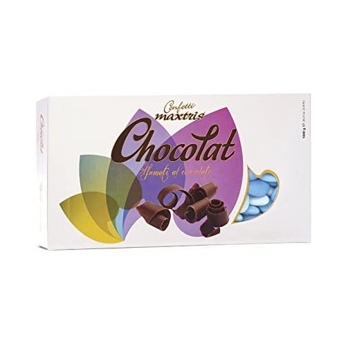 Confetti Maxtris sfumati blu, al cioccolato, da 1kg