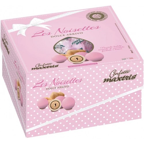 Confetti Maxtris rosa, Les Noisette dolce evento, da 1 kg