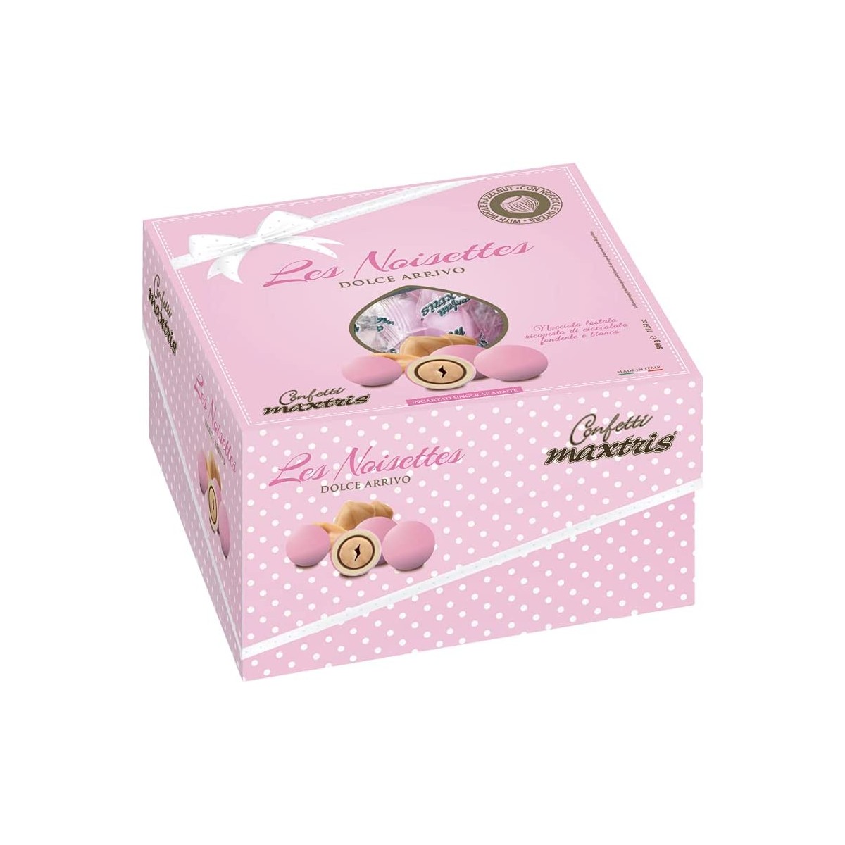 Confetti Maxtris rosa, Les Noisette dolce evento, da 1 kg