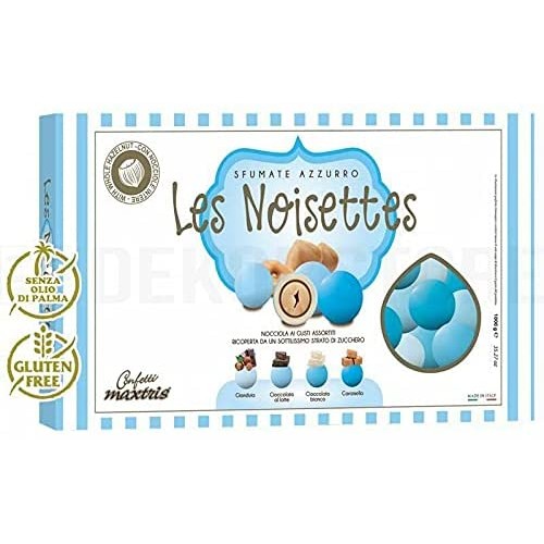 Confetti Les Noisette sfumati celesti, Maxtris, 1 kg