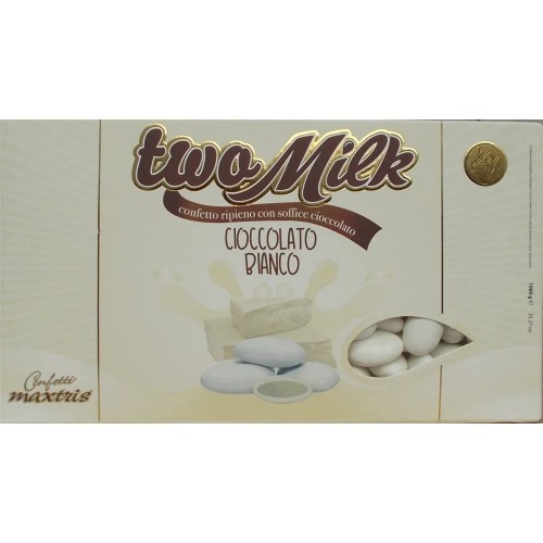 Confetti Maxtris Two Milk con cioccolato bianco