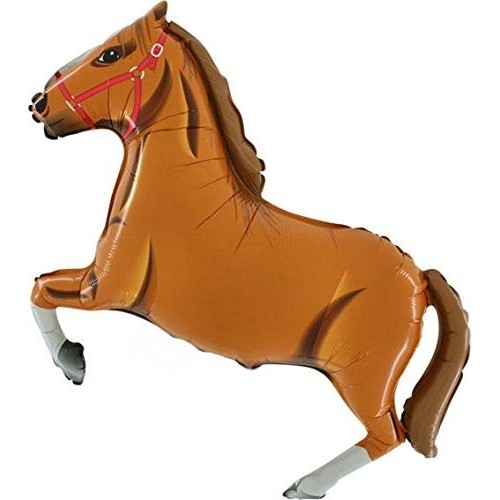 Cavallo marrone Supershape Foil palloncino [Toy]