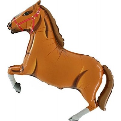 Cavallo marrone Supershape Foil palloncino [Toy]