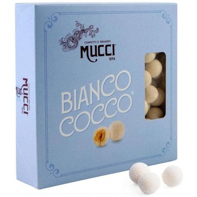 Confetti Bianco Cocco - Mucci Giovanni, con cioccolato