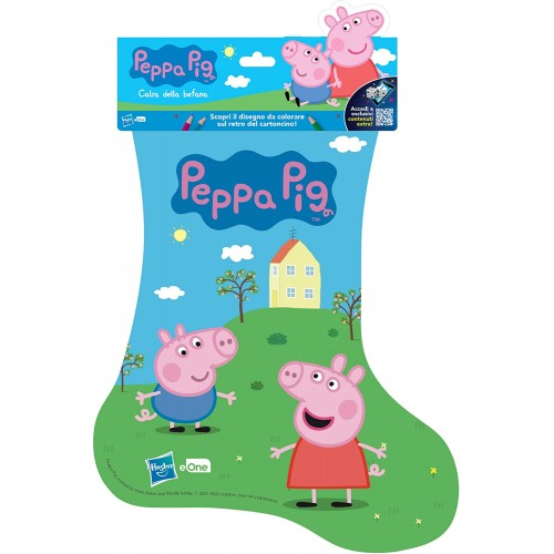 Calza Peppa Pig per la befana, con incredibili sorprese