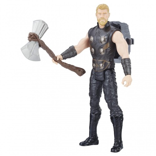 Avengers: Infinity War - Thor Titan Hero Power FX Personaggio 30 cm, Action Figure , E0616103