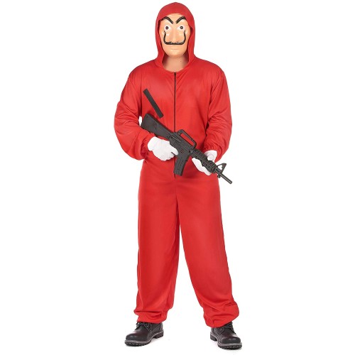 Costume Tuta rossa da rapinatore, La casa di Papel, Netflix