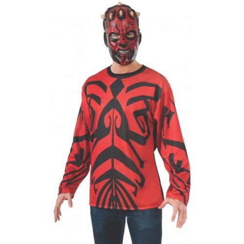 Costume Darth Maul Shirt, Star Wars, per adulti