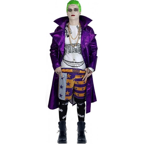 Costume da Joker- Suicide Squad, per adulti, DC Comics