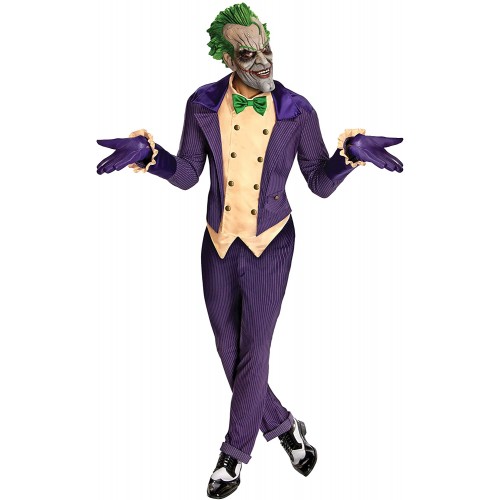 Costume Arkham Joker di Batman, per adulti