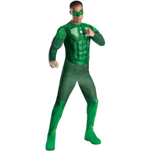 Costume Lanterna Verde DC Comics, per adulti