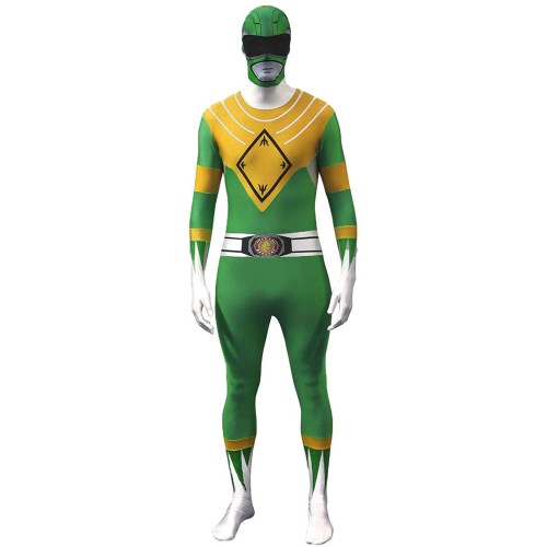 Costume da Power Rangers verde, per adulti