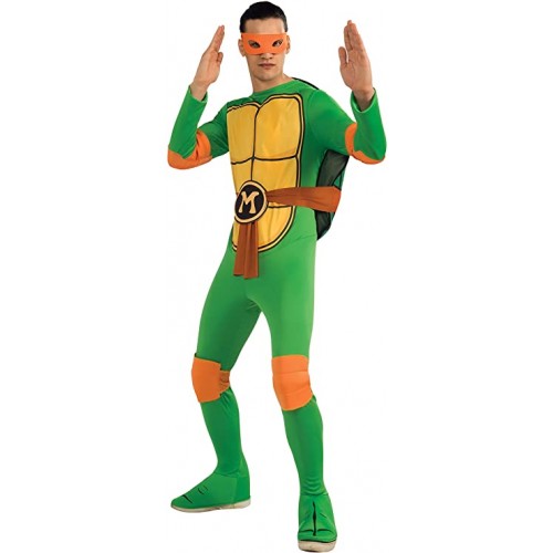 Costume delle Tartaruga Ninja TMNT, Michelangelo, completo
