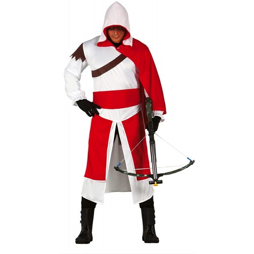 Costume da Ezio Auditore, templare, per adulti, Assassin's Creed 3