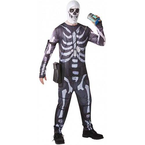 Costume completo di Skull Trooper - Fortnite