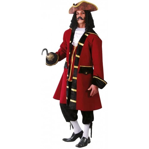 Costume pirata Capitan Uncino, per adulti