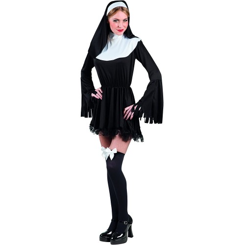 Costume sexy da Suora per Donna, in offerta al 40%