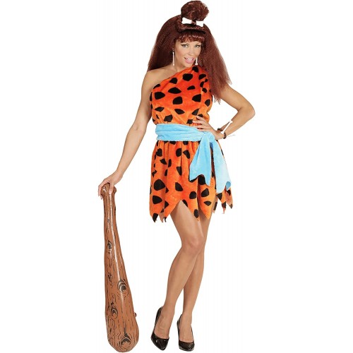 Costume donna Flintstone, Età della pietra, per Carnevale