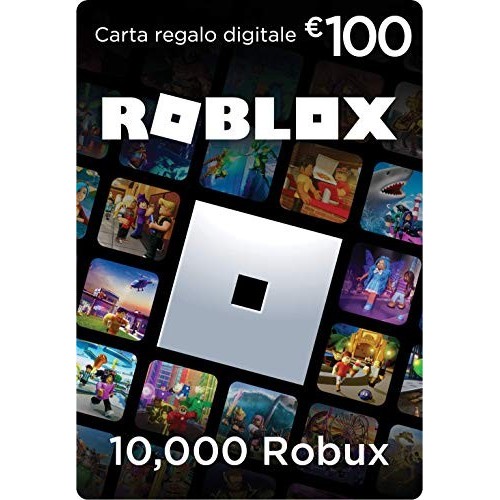 Carta Regalo Roblox - 10,000 Robux [Include un oggetto virtuale esclusivo] [Codice di gioco online]