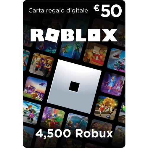 Carta regalo digitale Roblox da 4,500 Robux