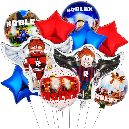 Set 10 palloncini foil di Roblox per feste