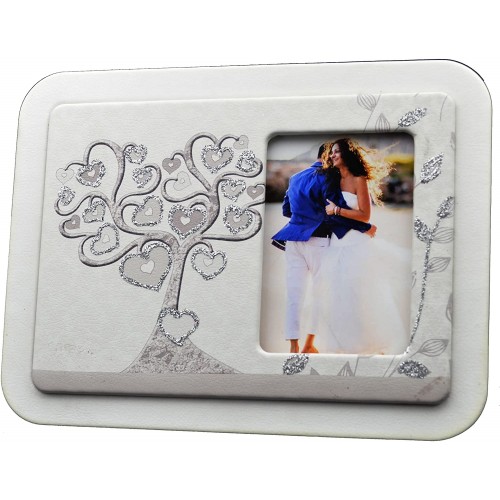 Portafoto con “Albero della Vita a Cuori” in scatola da regalo, idea regalo