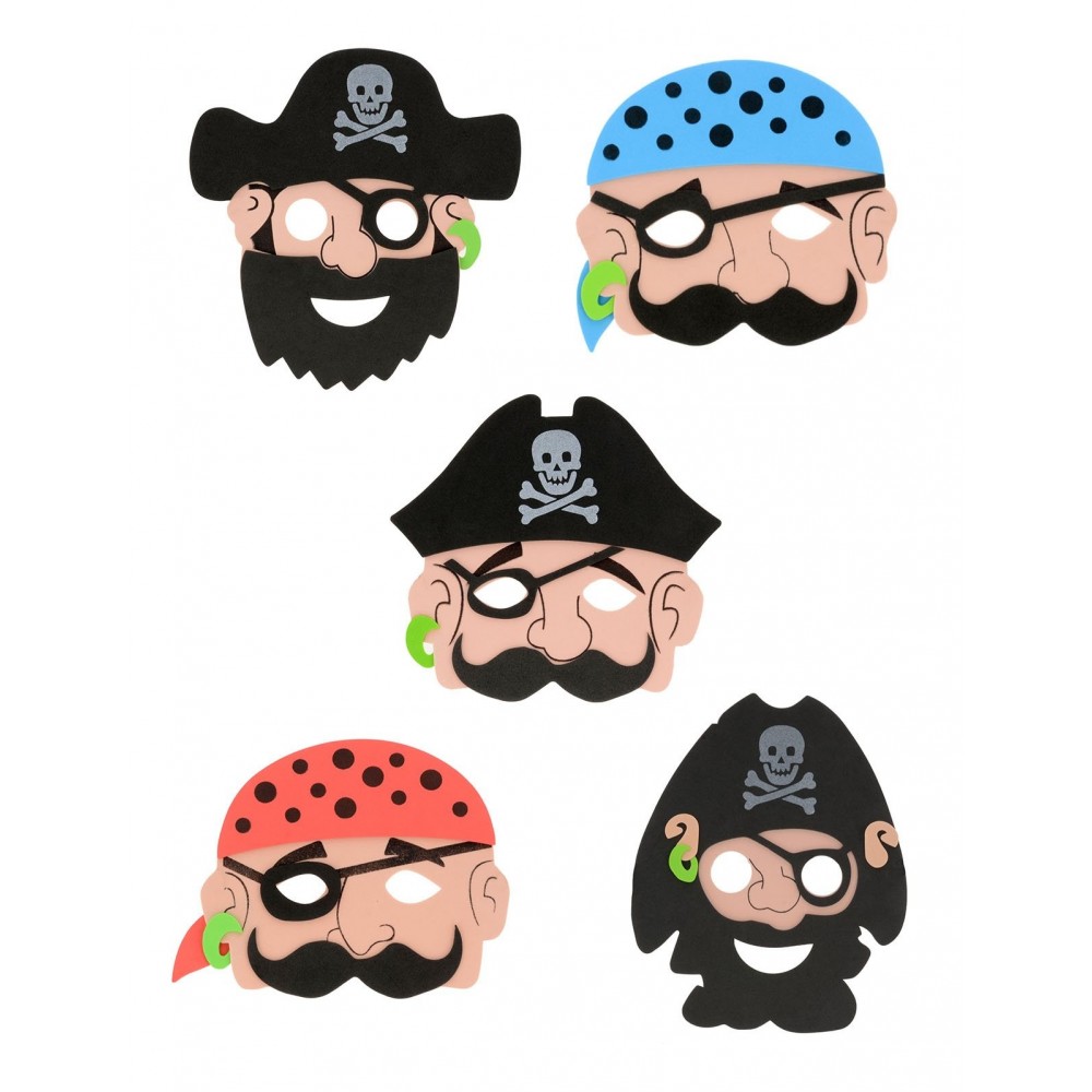 12 maschere da pirata