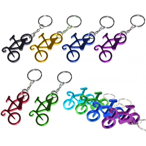 Set da 10 apribottiglie forma bicicletta, bomboniere originali